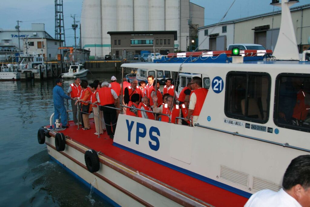 四日市コンビナート夜景クルーズ