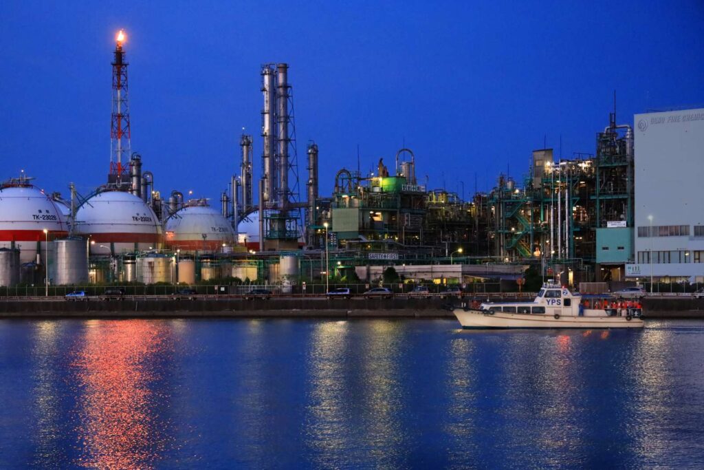 四日市コンビナート夜景クルーズ